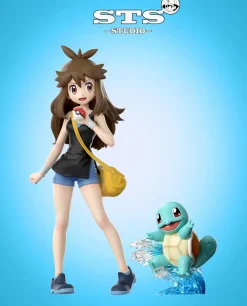 1/20 & 1/8 Scale World Zukan Green & Squirtle - Pokemon Statue - STS Studio