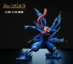 1/20 & 1/10 Scale World Zukan Greninja - Pokemon Statue - PM-Studios