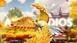 1/20 & 1/40 Scale World Zukan Ho-Oh - Pokemon Resin Statue - AYS Studios