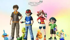 1/20 & 1/8 Scale World Zukan Main Characters of Pokemon AG Team - Pokemon Statue - STS Studio