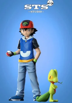 1/20 & 1/8 Scale World Zukan Main Characters of Pokemon AG Team - Pokemon Statue - STS Studio