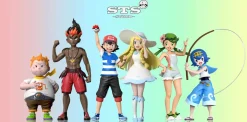 1/20 & 1/8 Scale World Zukan Main Characters of Pokemon Sun & Moon - Pokemon Statue - STS Studio