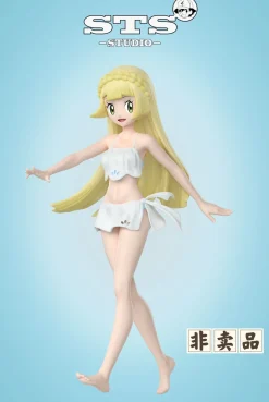 1/20 & 1/8 Scale World Zukan Main Characters of Pokemon Sun & Moon - Pokemon Statue - STS Studio