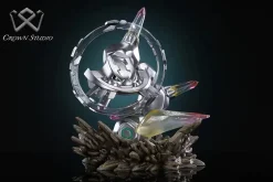 1/40 & 1/20 Scale World Zukan Mega Steelix - Pokemon Resin Statue - Crown-Studio