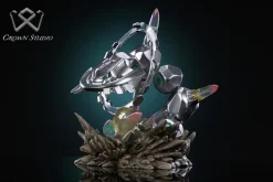 1/40 & 1/20 Scale World Zukan Mega Steelix - Pokemon Resin Statue - Crown-Studio