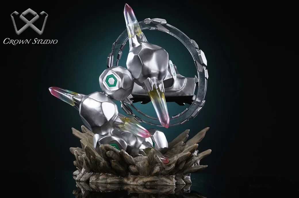 1/40 & 1/20 Scale World Zukan Mega Steelix - Pokemon Resin Statue - Crown-Studio