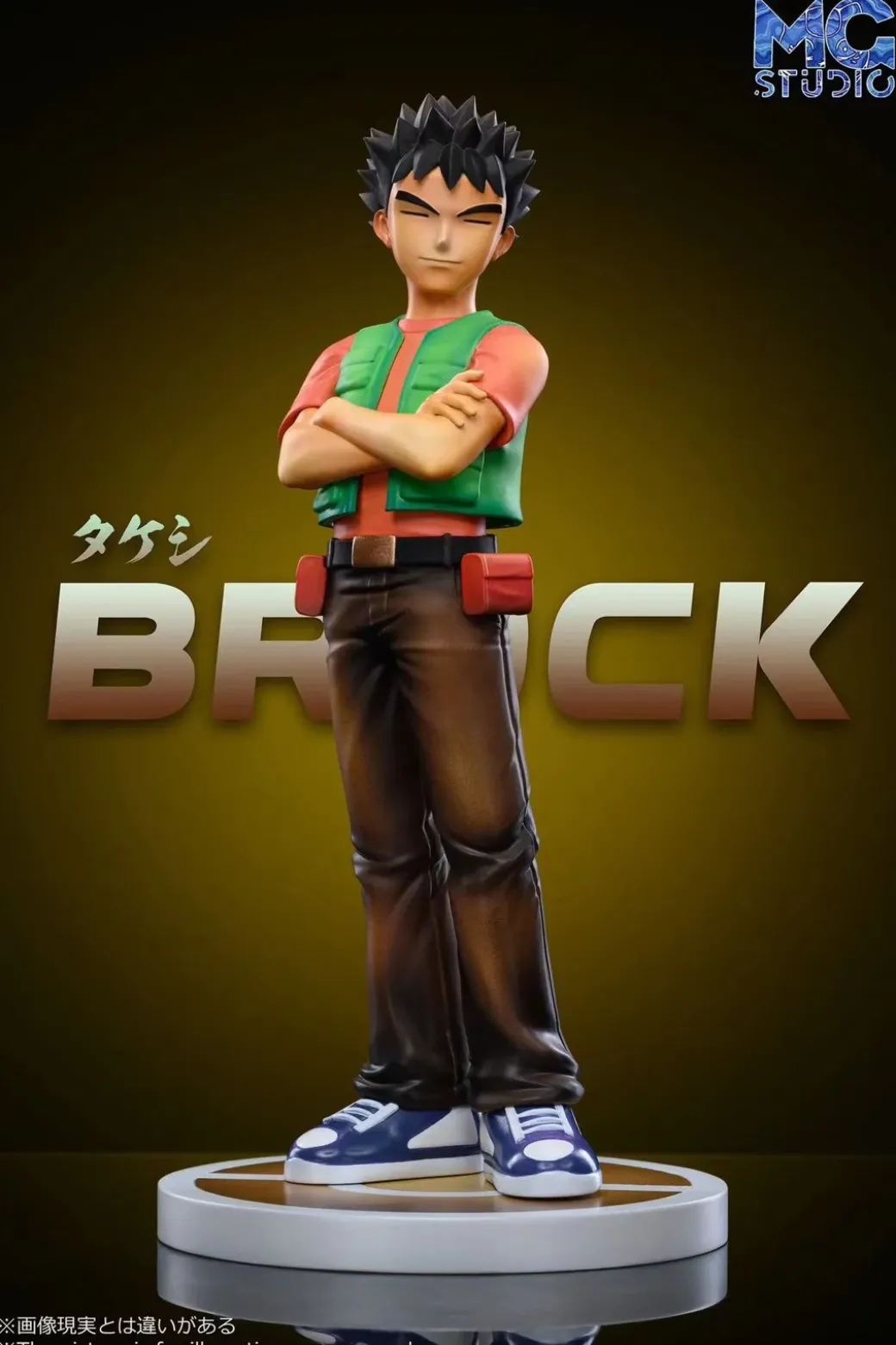 1/20 & 1/8 Scale World Zukan Misty & Brock - Pokemon Resin Statue - MG Studios
