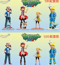 1/20 & 1/8 Scale World Zukan Pokemon XY's Characters - Pokemon Statue - STS Studio