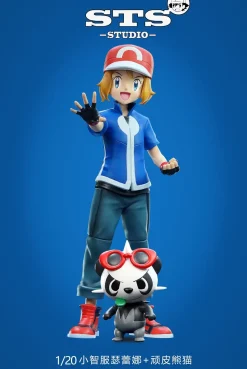 1/20 & 1/8 Scale World Zukan Pokemon XY's Characters - Pokemon Statue - STS Studio