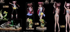1/20 & 1/8 Scale World Zukan Rosa - Pokemon Resin Statue - Andy Studio