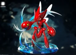 1/20 & 1/10 Scale World Zukan Scizor - Pokemon Resin Statue - Clover Studio