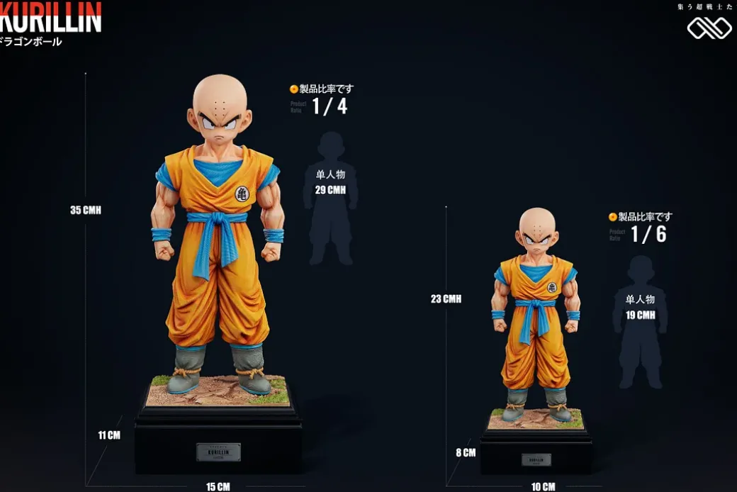 1/6 & 1/4 Scale Z-Fighters Series Yamcha & Krillin - Dragon Ball Resin Statue - Unlimited Studios