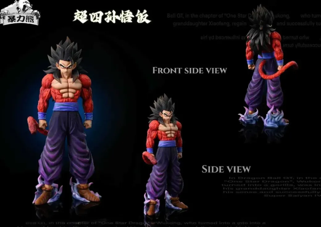 1/6 & Big Scale Super Saiyan 4 Son Gohan - Dragon Ball Resin Statue - BaoLiXiong Studio