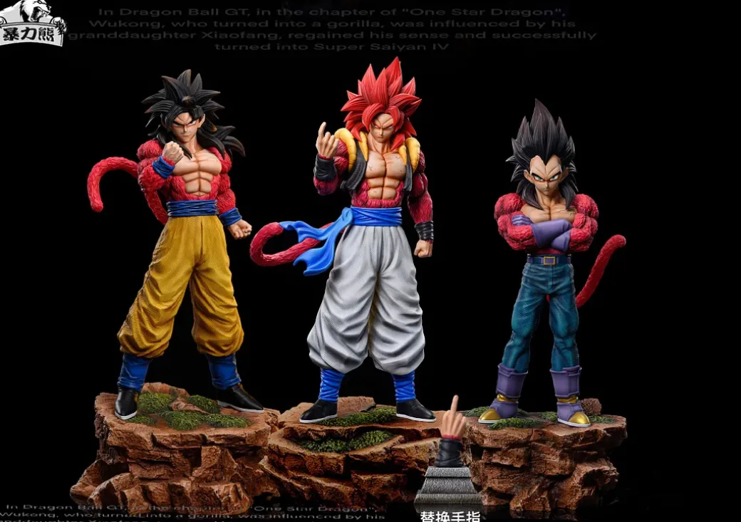 1/6 & Big Scale Super Saiyan 4 Gogeta - Dragon Ball Resin Statue - BaoLiXiong Studio