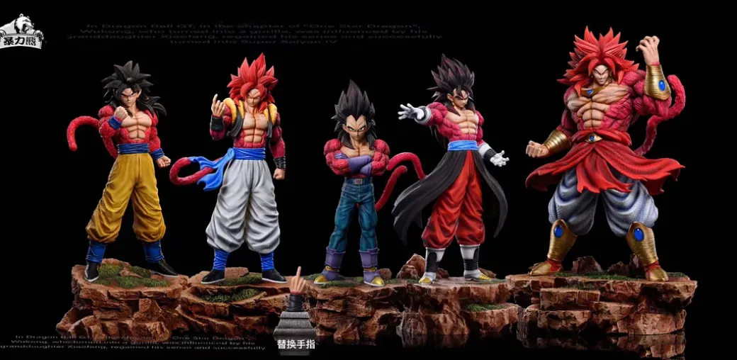 1/6 & Big Scale Super Saiyan 4 Broly - Dragon Ball Resin Statue - BaoLiXiong Studio