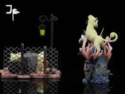 1/20 & GK Big Scale World Zukan Evolution of Persian Set with LED - Pokemon Resin Statue - JP Studio