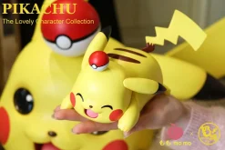 1/1 & Mini Scale Sitting Pikachu - Pokemon Resin Statue - MOMO Studio