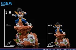1/6 & WCF Scale Vegeta - Dragon Ball Resin Statue - SEA Studio