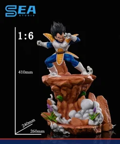 1/6 & WCF Scale Vegeta - Dragon Ball Resin Statue - SEA Studio