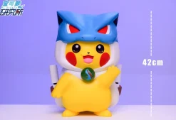 1:1 Mega Blastoise Cosplay Pikachu - Pokemon Resin Statue - PL Studios