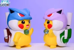 1:1 Mega Blastoise Cosplay Pikachu - Pokemon Resin Statue - PL Studios