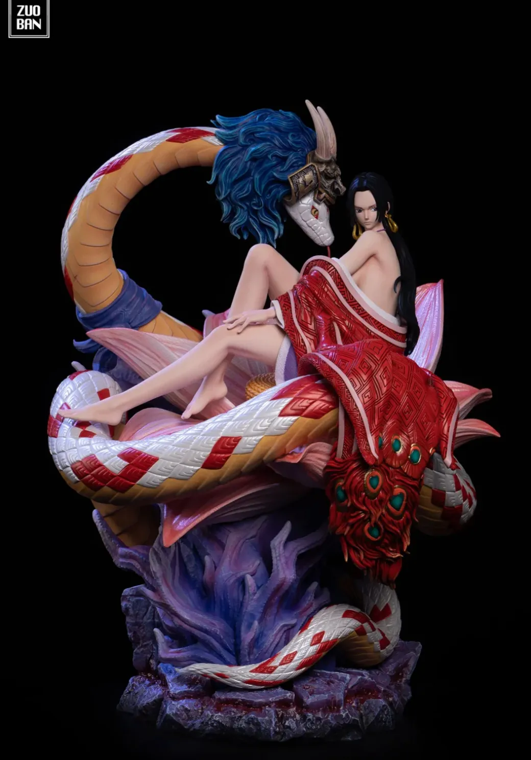 1/4 Scale & 1/6 Scale Midaidokoro Boa Hancock - ONE PIECE Resin Statue - ZuoBan Studios