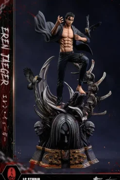 1/6 Scale 19 Year Old Eren Yeager using Rumbling - Attack On Titan Resin Statue - LC-Studios