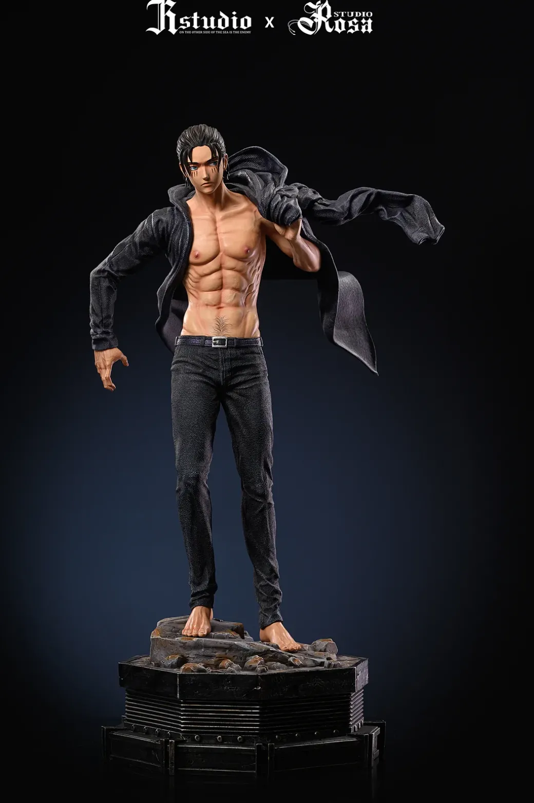 1/4 Scale A Project Series 001 Eren Yeager - Attack On Titan Resin Statue - JR Studio