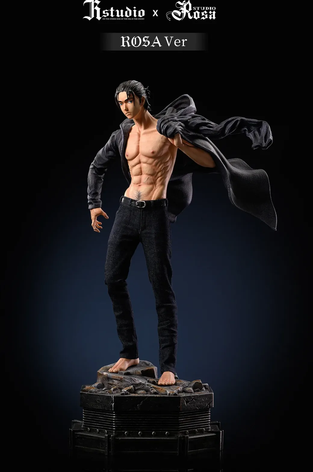 1/4 Scale A Project Series 001 Eren Yeager - Attack On Titan Resin Statue - JR Studio