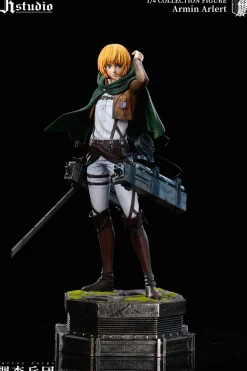 1/4 Scale A Project Series 005 Mikasa Ackerman & 006 Armin Arlert - Attack On Titan Resin Statue - JR Studio