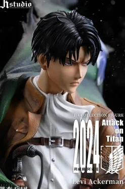 1/4 Scale A Project Series 003 Erwin Smith & 004 Levi Ackerman - Attack On Titan Resin Statue - JR Studio