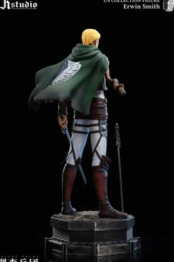 1/4 Scale A Project Series 003 Erwin Smith & 004 Levi Ackerman - Attack On Titan Resin Statue - JR Studio
