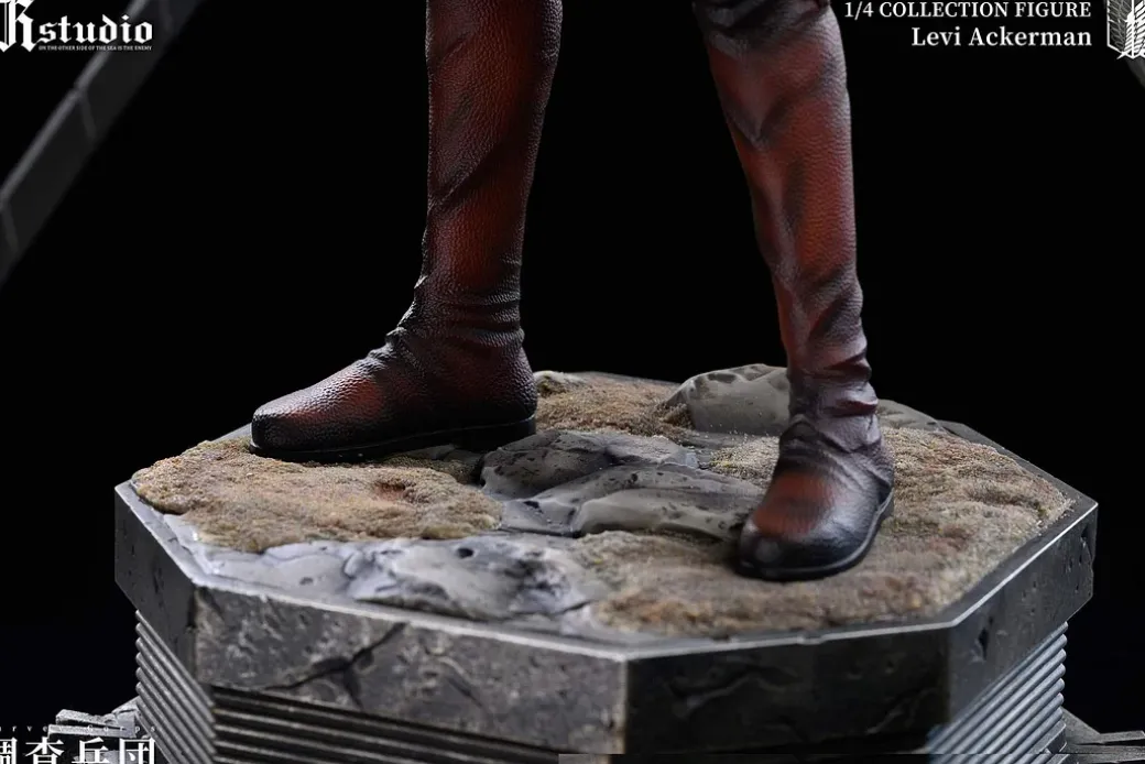 1/4 Scale A Project Series 003 Erwin Smith & 004 Levi Ackerman - Attack On Titan Resin Statue - JR Studio