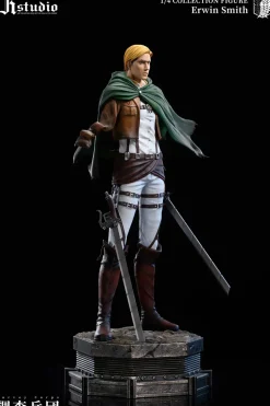 1/4 Scale A Project Series 003 Erwin Smith & 004 Levi Ackerman - Attack On Titan Resin Statue - JR Studio