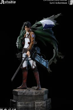 1/4 Scale A Project Series 003 Erwin Smith & 004 Levi Ackerman - Attack On Titan Resin Statue - JR Studio
