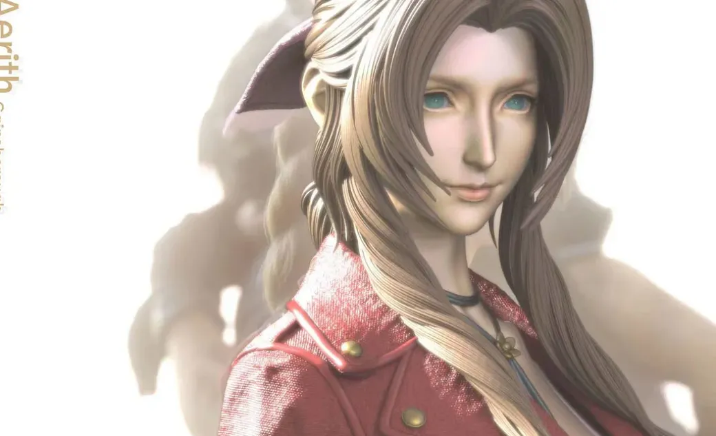 1/3 Scale Aerith Gainsborough - (FF7) Final Fantasy VII Resin Statue - FanArt Studio