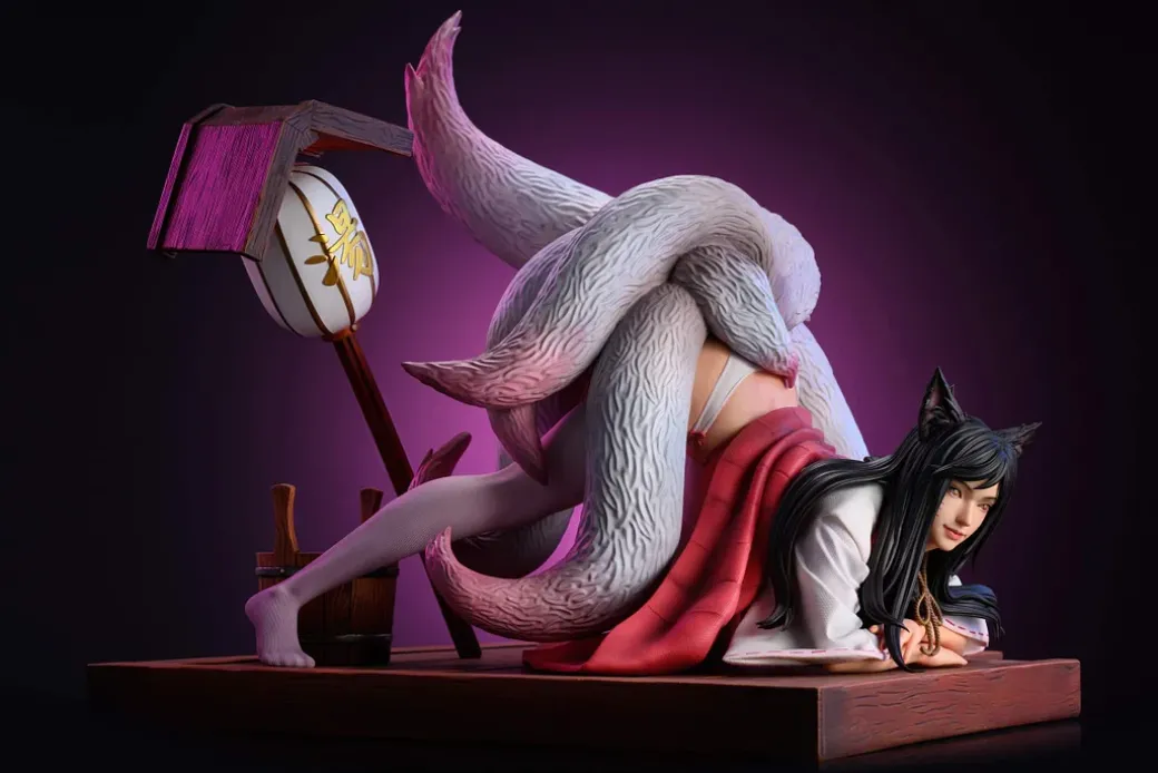 1/4 Scale Ahri - League of Legends (LOL) Resin Statue - Fireball Studio