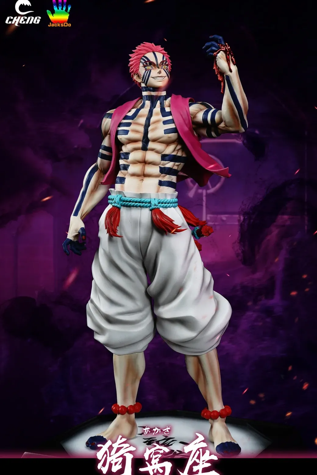 1/6 Scale Akaza - Demon Slayer: Kimetsu no Yaiba Resin Statue - Cheng Studio