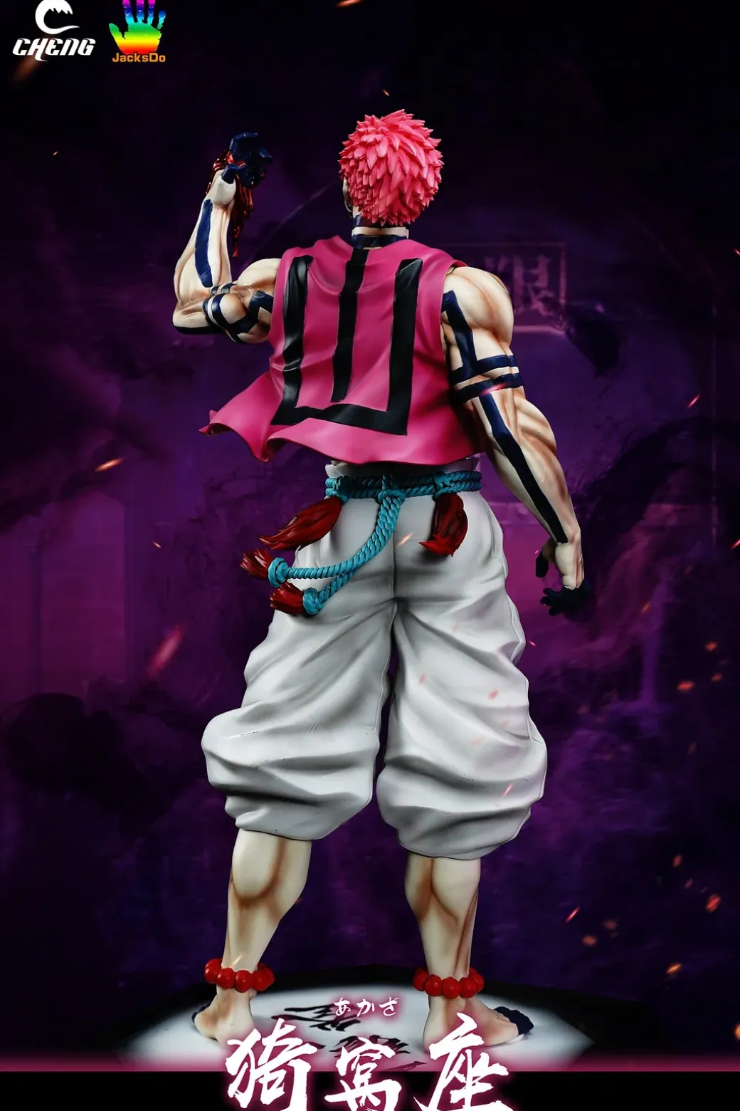 1/6 Scale Akaza - Demon Slayer: Kimetsu no Yaiba Resin Statue - Cheng Studio