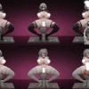 1/4 Scale Akuochi & Wedding Ver. YoRHa No.2 Type-B - NieR:Automata Resin Statue - Meat-Studio