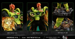 1/6 Scale Android 16 Hell's Flash - Dragon Ball Resin Statue - D-M Studios