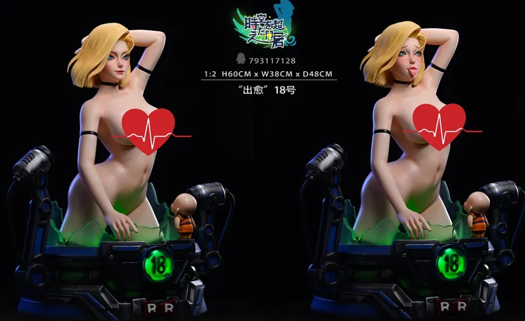 1/2 Scale ANDROID 18 (Lazuli) - Dragon Ball Resin Statue - Hyperspace Studios