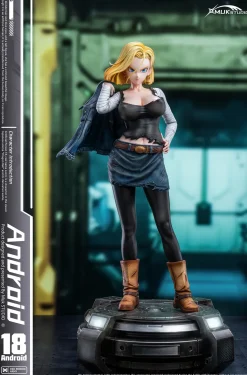 1/4 Scale Android 18 with LED - Dragon Ball Resin Statue - MUK Studio