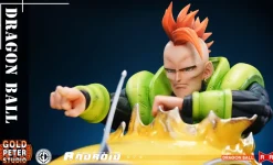1/6 Scale Androids in Car with LED - Dragon Ball Resin Statue - Gold Peate Studio