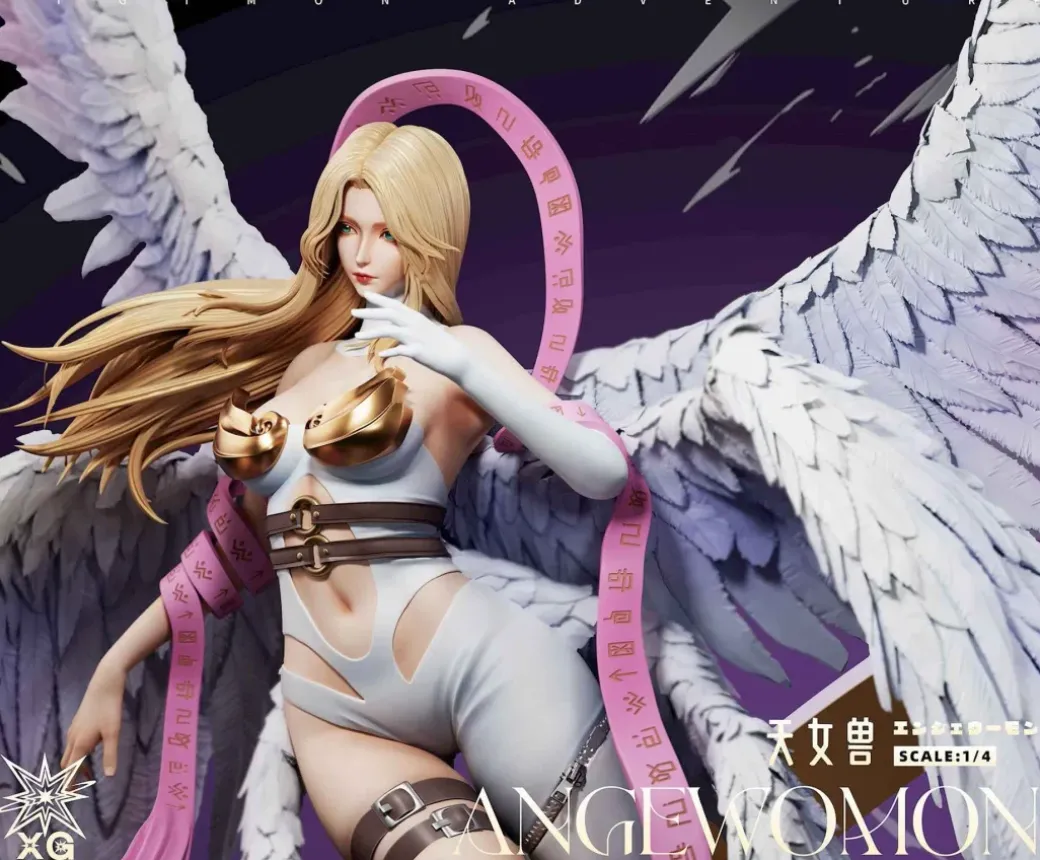 1/6 Scale Angewomon - Digimon Resin Statue - XG-Studio