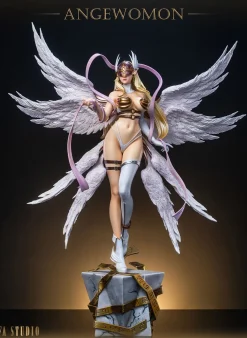 1/4 Scale Angewomon & Lady Devimon - Digimon Resin Statue - Fallen Angel Studio