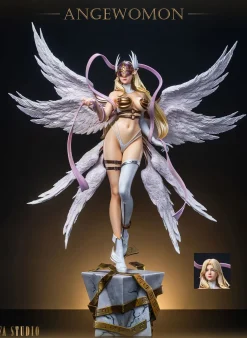 1/4 Scale Angewomon & Lady Devimon - Digimon Resin Statue - Fallen Angel Studio
