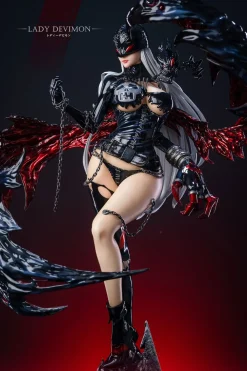 1/4 Scale Angewomon & Lady Devimon - Digimon Resin Statue - Fallen Angel Studio
