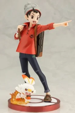 1/8 Scale Artfx J Series PV226 Victor & Scorbunny - Pokemon Official Statue - Kotobukiya