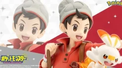 1/8 Scale Artfx J Series PV226 Victor & Scorbunny - Pokemon Official Statue - Kotobukiya